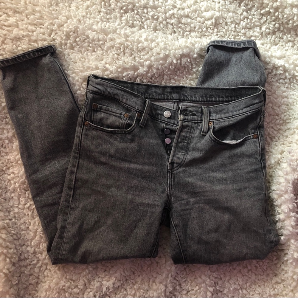 Levi’s Gray 501 Jeans